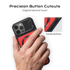 Multifunctional Lens Protection Case with Invisible Stand & Camera Protection for iPhone