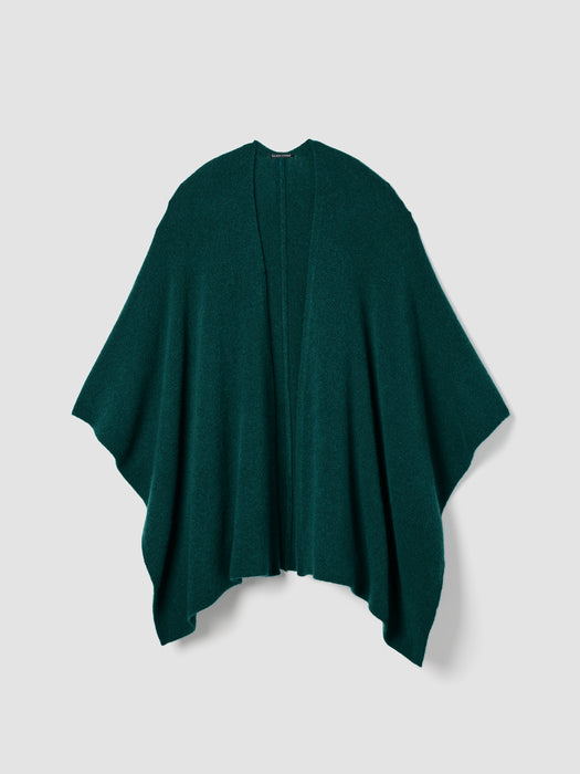 Cashmere Silk Bliss Serape - PINE