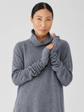 Cotton and Recycled Cashmere Glovelettes - ASH